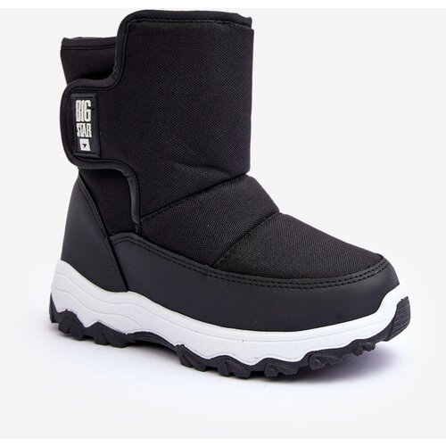 Big Star Children&amp;#039;s insulated Velcro snow boots Black Slike