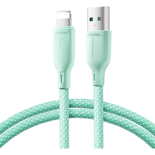 Joyroom Kabel za punjenje Multi - Color Series S - A34 USB - A / Lightning - Zelena / 1m Cene