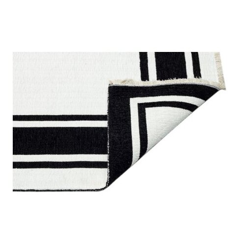 Conceptum Hypnose nk 06 - black, white blackwhite hall carpet (75 x 150) Cene