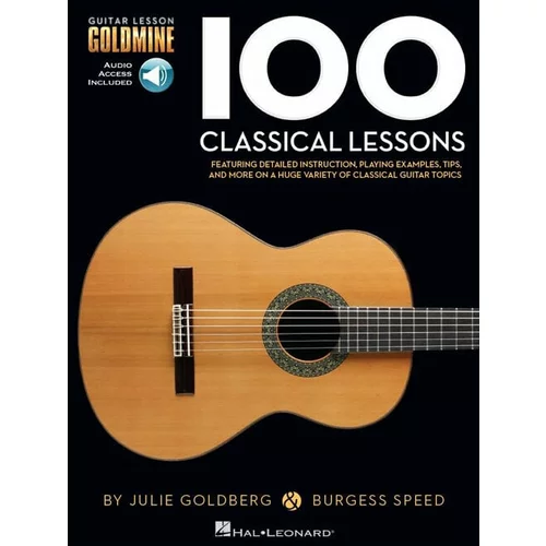 Hal Leonard guitar lesson goldmine: 100 classical lessons notna glasba