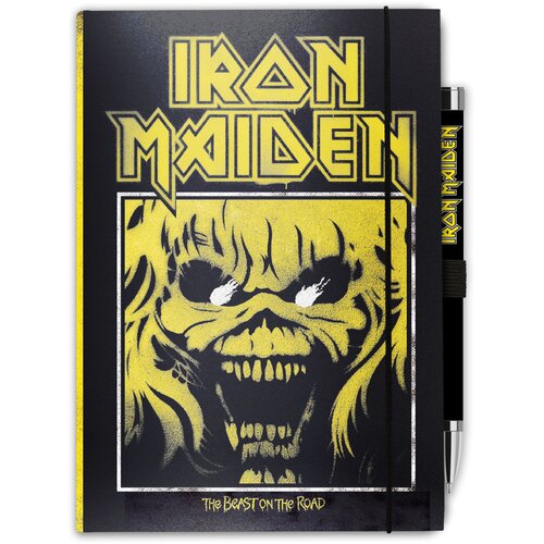Grupo PREMIUM A5 ZVEZEK S PROJEKTORSKIM PISALO IRON MAIDEN, (20852398) Cene
