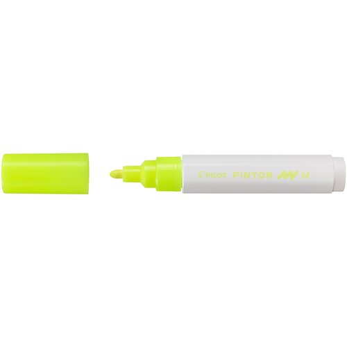 Pilot pigmentni marker PINTOR, srednji, neon rumen, (21656103) Slike