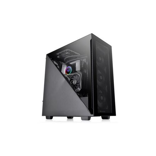Thermaltake Divider 300 TG Mid tower, tempered glass, 1x 120mm Turbo fan Slike