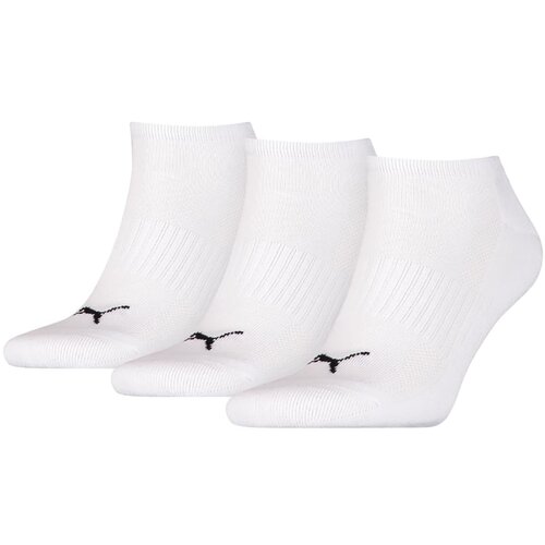 Puma unisex čarape Cushioned sneaker, 3 komada, Bele Cene