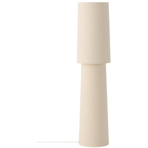 Ellos Home Kremno bela boucl&amp;eacute; stoječa svetilka (vi&amp;scaron;ina 119 cm) Philo &amp;ndash; Slike