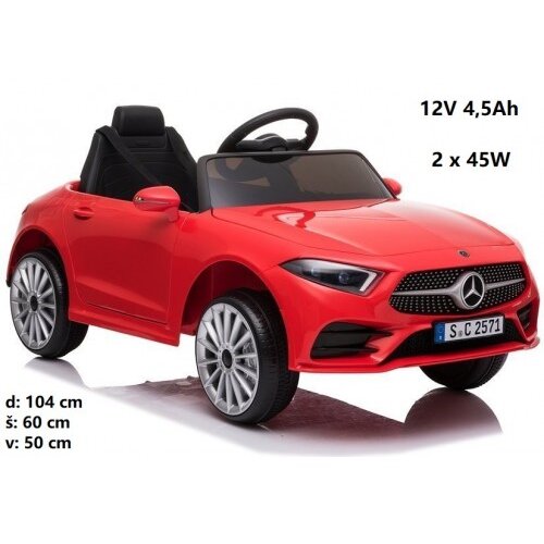  Otroški avto na akumulator Mercedes CLS 350 Rdeča lea Cene