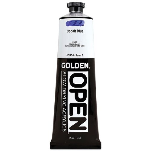  GOLDEN OPEN akrilna boja koja se sporo su&amp;scaron;i 148 ml | 7140 Cobalt Blue Slike