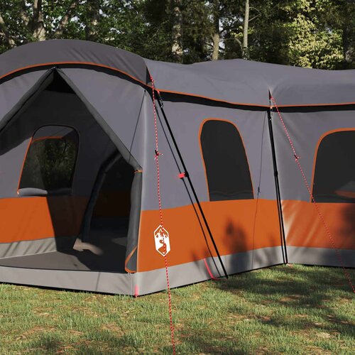  za 16 osoba s krovom Siva i narančasta 680 x 510 x 210 cm Slike