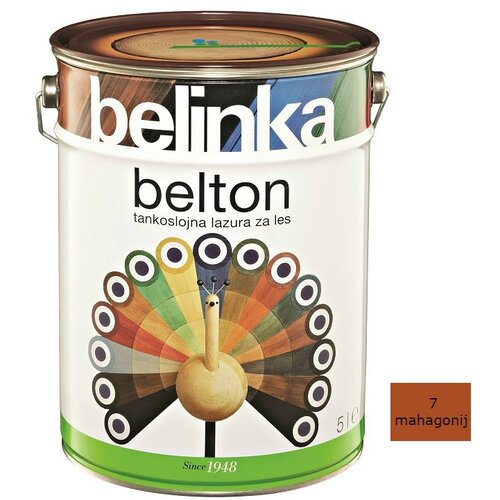 Belinka Lazura za za&amp;scaron;titu drva Belton (Boja: Mahagonij, 5 l) Slike