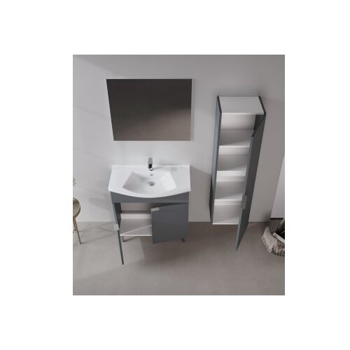Hanah home Kupatilski ormarić sa umivaonikom i ogledalom (2 komada) Purus 80 472 Cene