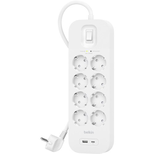 Belkin Surge Socket 8-fold, USB-A+C, 900J.SRB003VF2M Cijene
