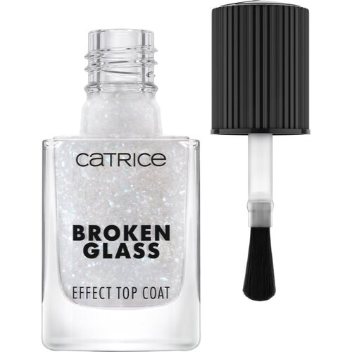 Catrice Broken Glass Effect Top Coat nadlak za nokte sa &amp;scaron;ljokicama nijansa 050 Sparkling Reflection 10.5 ml Slike