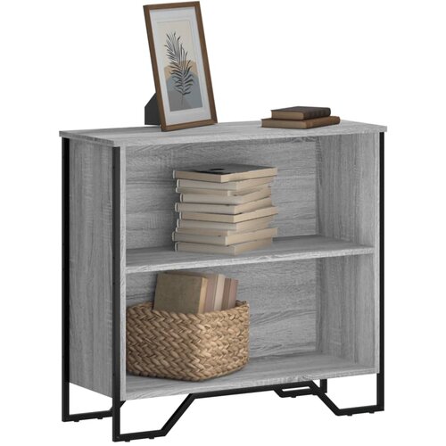 VidaXL Regal za knjige boja hrasta 80x31x74,5 cm konstruirano drvo Slike