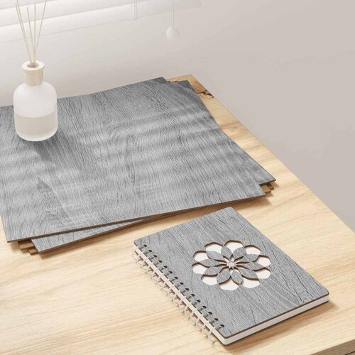 vidaXL Dekorativni paneli 50 pcs Siva sonoma 30 x 30 x 0.3 cm Cene