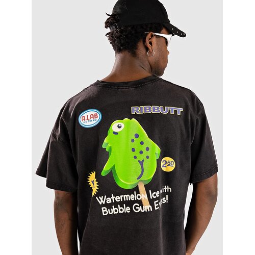 A-Lab Jerry Gang Popsicles Boxy T-shirt vintage black Cene
