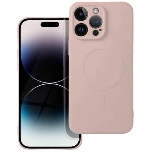 Silicone Mag Cover compatible with MagSafe maska za IPHONE 14 PRO MAX pink Cijene