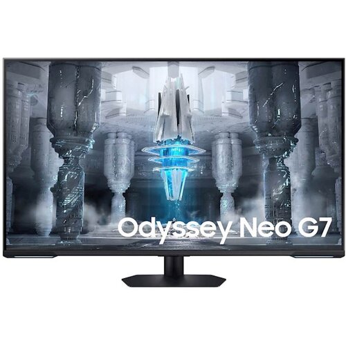 Samsung monitor 109,2 cm (43,0") S43CG700NU 3840x2160 gaming tizen 144Hz va 1ms 2xHDMI displayport 2xUSB3.0 zvočniki freesync premium pro bt wifi RJ45 HDR600 odyssey neo G7, (20708868) Cene