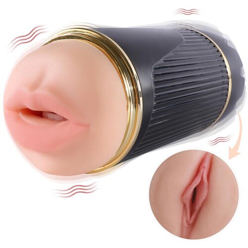 Shequ Double Male Masturbator Vagina and Mouth Kay Cijene