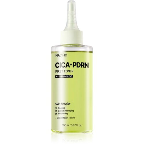 Nacific Cica PDRN First Toner vlažilni tonik za obraz s pomirjajočim učinkom 150 ml Slike