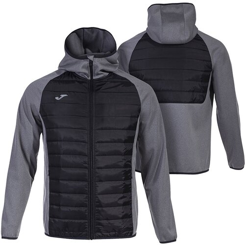 Joma Berna III Melange Grey Soft Shell jakna s kapuco Cene