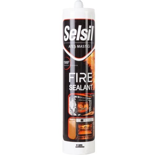 Sel kit za temperature do 1500°C crni 300ml Cene