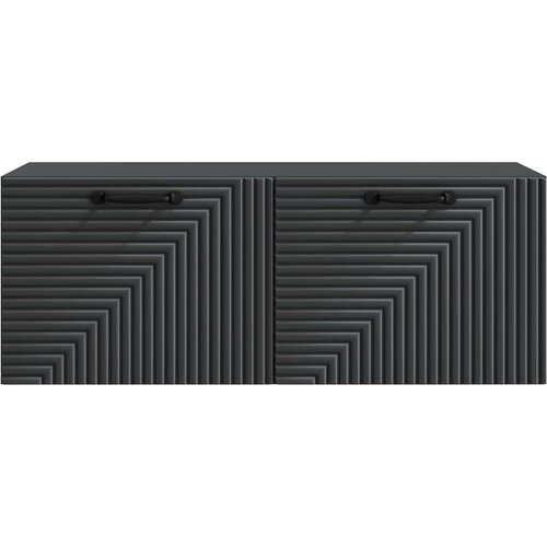  ormar za zid Zidne Crna 78,5 x 31 x 30 cm Konstruirano drvo Slike