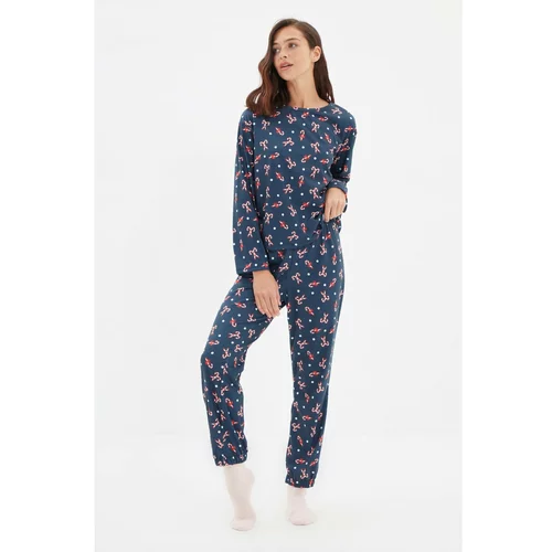 Trendyol Ženska pižama - komplet Patterned
