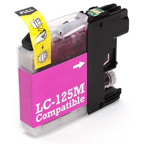 Brother LC125M XL, LC-125M Magenta XL, kompatibilna rdeča kartuša, 15ml Cene