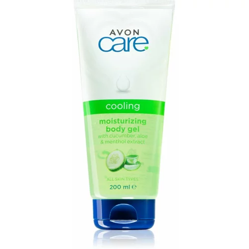 Avon Care Cooling pomirjajoči vlažilni gel s kumaro in aloe vero 200 ml