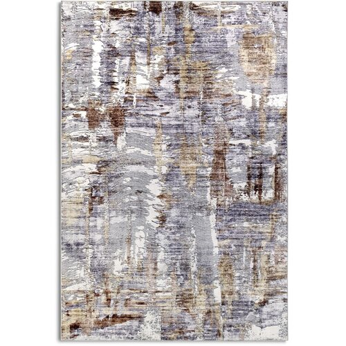 Elle Decoration Siva preproga 200x290 cm Malard Copper Gold &amp;ndash; Slike