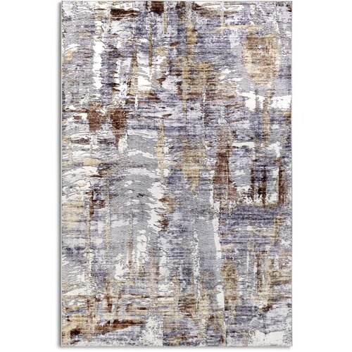 Elle Decoration Sivi tepih 200x290 cm Malard Copper Gold – Cene