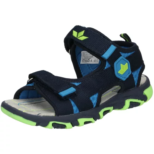 Lico Otvorene cipele 'Palau' mornarsko plava / svijetloplava / limeta zelena