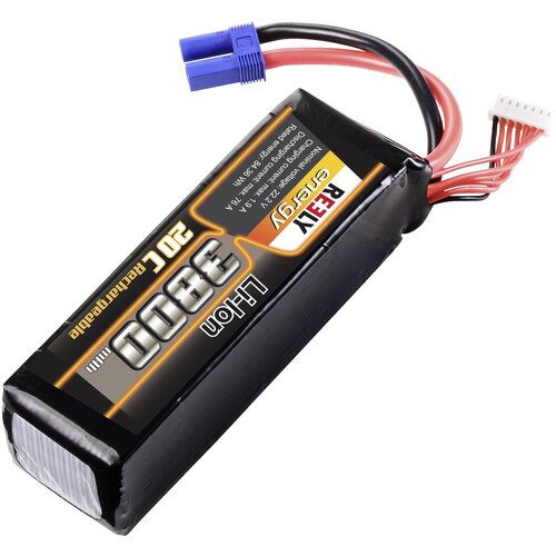 Reely liion akumulatorski paket za modele 22.2 V 3800 mAh &Scaron;tevilo celic: 6 20 C mehka torba EC5, (20641295) Cene