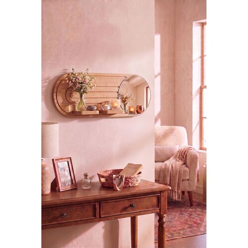 Hanah home zidna polica Artmtkwll8-Oak, 70 cm, hrast Cene