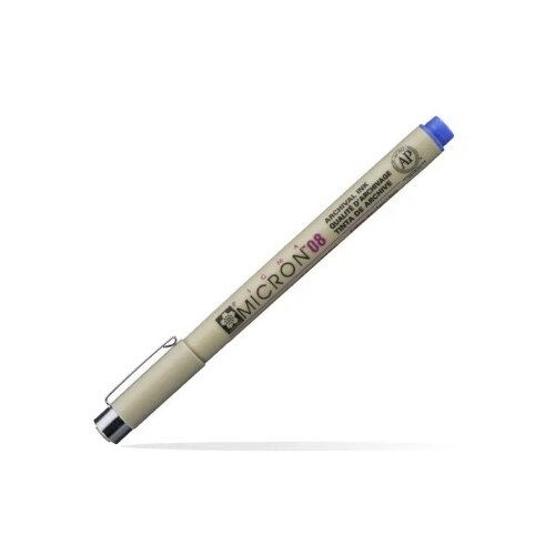 Royal Talens pigma micron 08 liner blue 36 0.5mm ( 672041 ) Cene