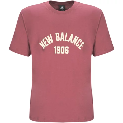 New Balance Majice s kratkimi rokavi MT33554-WAD Rožnata
