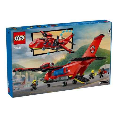 Lego city fire fire rescue plane ( LE60413 ) Slike