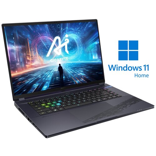 Gigabyte AORUS 16X 9KG 16 inch QHD+ 165Hz i7-13650HX 32GB 1TB SSD GeForce RTX 4060 8GB Backlit Win11Home gaming laptop Slike