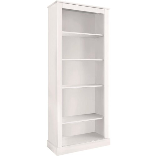 St&amp;oslash;raa Bijela biblioteka od masivnog bora 181x31 cm Mille &amp;ndash; Slike