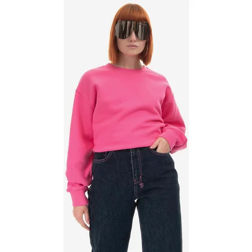 KSUBI Ženski sweatshirt 3 x 4 kKassic Crew Hype Pink WPS23FL008 PINK