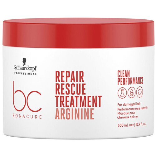 Schwarzkopf Arginine Repair Rescue Mask BC Bonacure 500 ml Slike