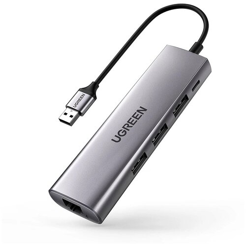 Ugreen razdelilnik USB 3.0 hub + 3x USB 3.0 + 1x RJ45 + 1x Mikro USB Cene
