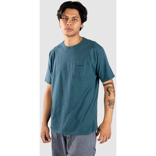 Patagonia Boardshort Logo Pocket Responsibili T-shirt wetland blue Slike