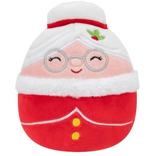 Squishmallows Pli&amp;scaron;ana igračka Baka mraz, 20 cm, Crvena Slike