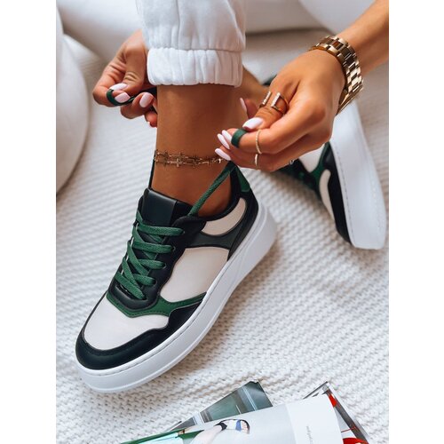 DStreet Sneakersy damskie MEILA czarno-zielone Cene