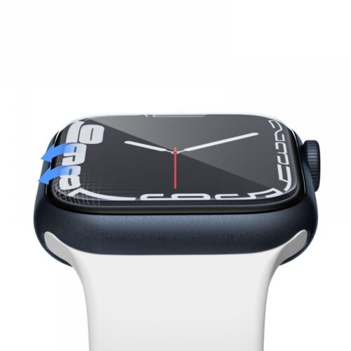 Spigen ZAŠČITNA FOLIJA ZA APPLE WATCH 4 5 6 7 8 SE 44 45 MM 3-PAK., (21973997) Cene