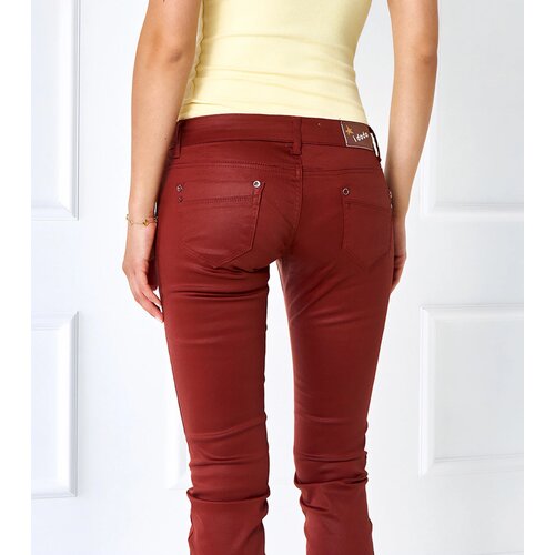 Gemre Burgundy fabric trousers Marselhesa Slike