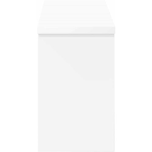  Vje&amp;scaron;alica za kapute na zidu s policom Bijelo 50 x 16 x 26 cm Slike