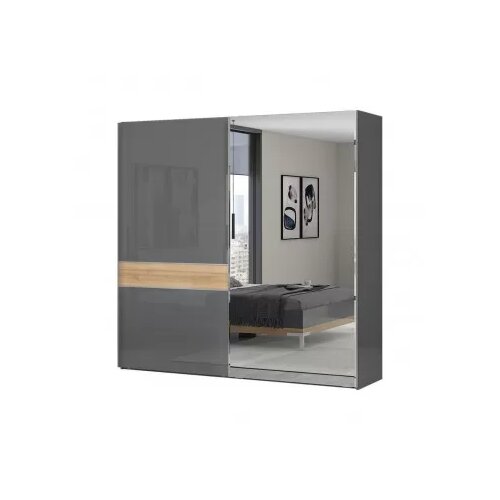 Jela Jagodina plakar klizni ONYX PK230-OG/ON antracit Slike