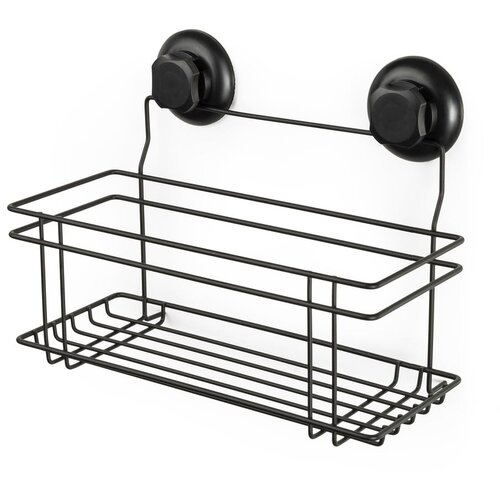 Compactor crna samostojeća polica za kupaonicu Bestlock Black All Purpose Holder, 30 x 20,5 cm Slike